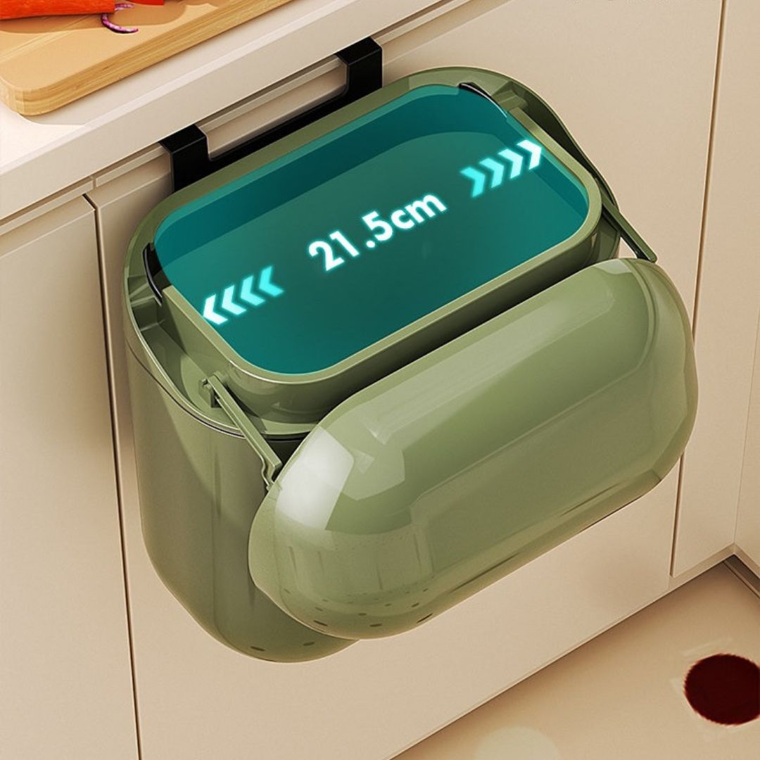 Retro Hanging Trash Can