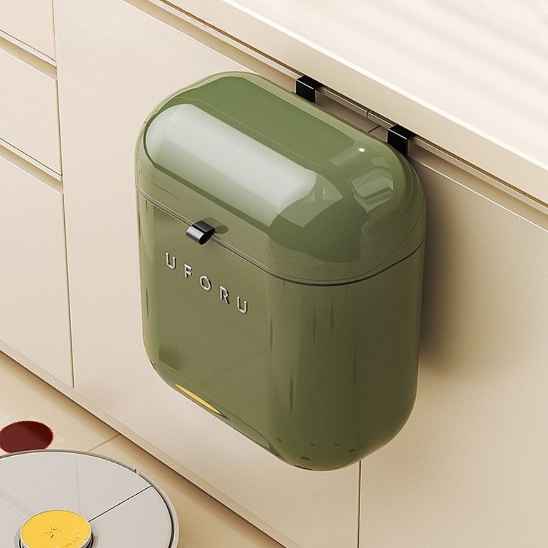 Retro Hanging Trash Can