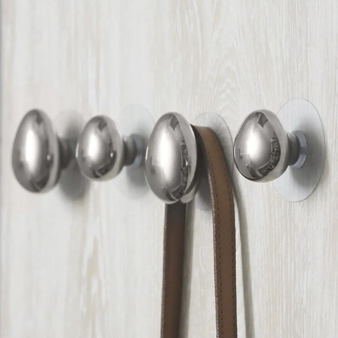 Silver Ceramic Drop Hook