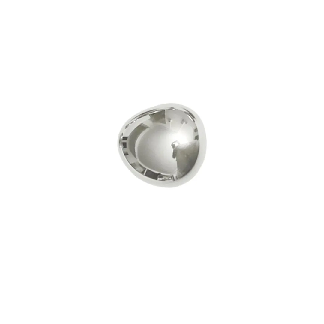 Silver Ceramic Drop Hook