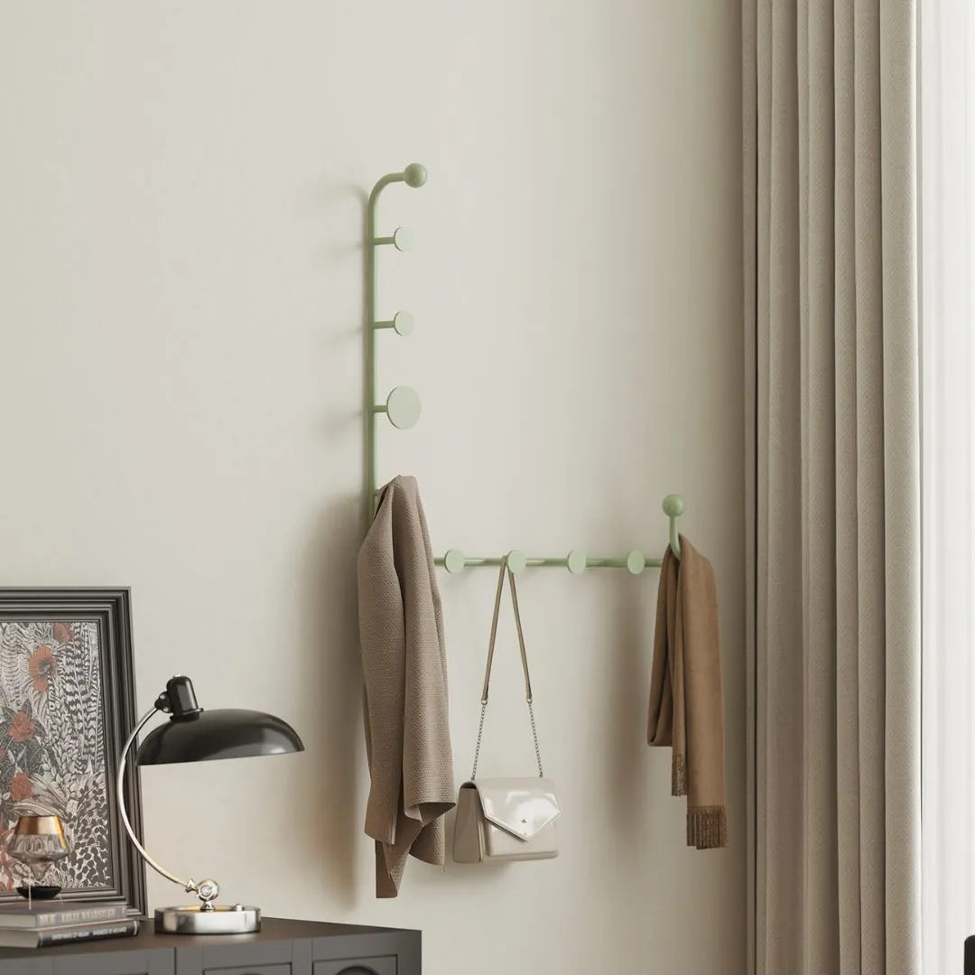 Single Tube Steel Coat Rack