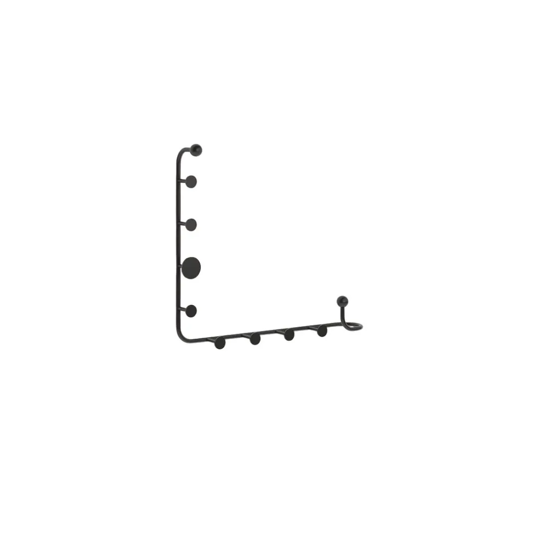 Single Tube Steel Coat Rack