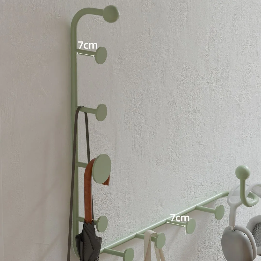 Single Tube Steel Coat Rack