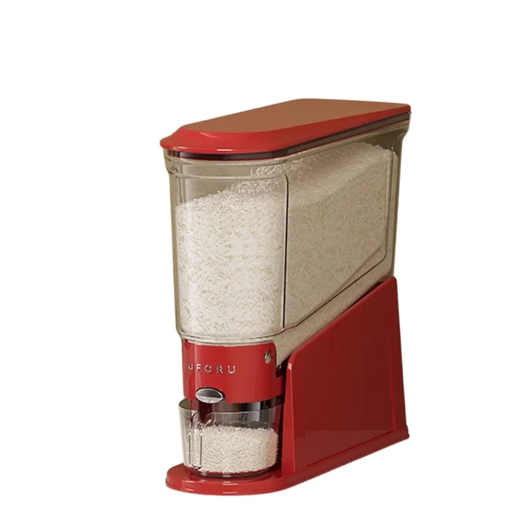 Slim Press-Seal Rice Storage Bin