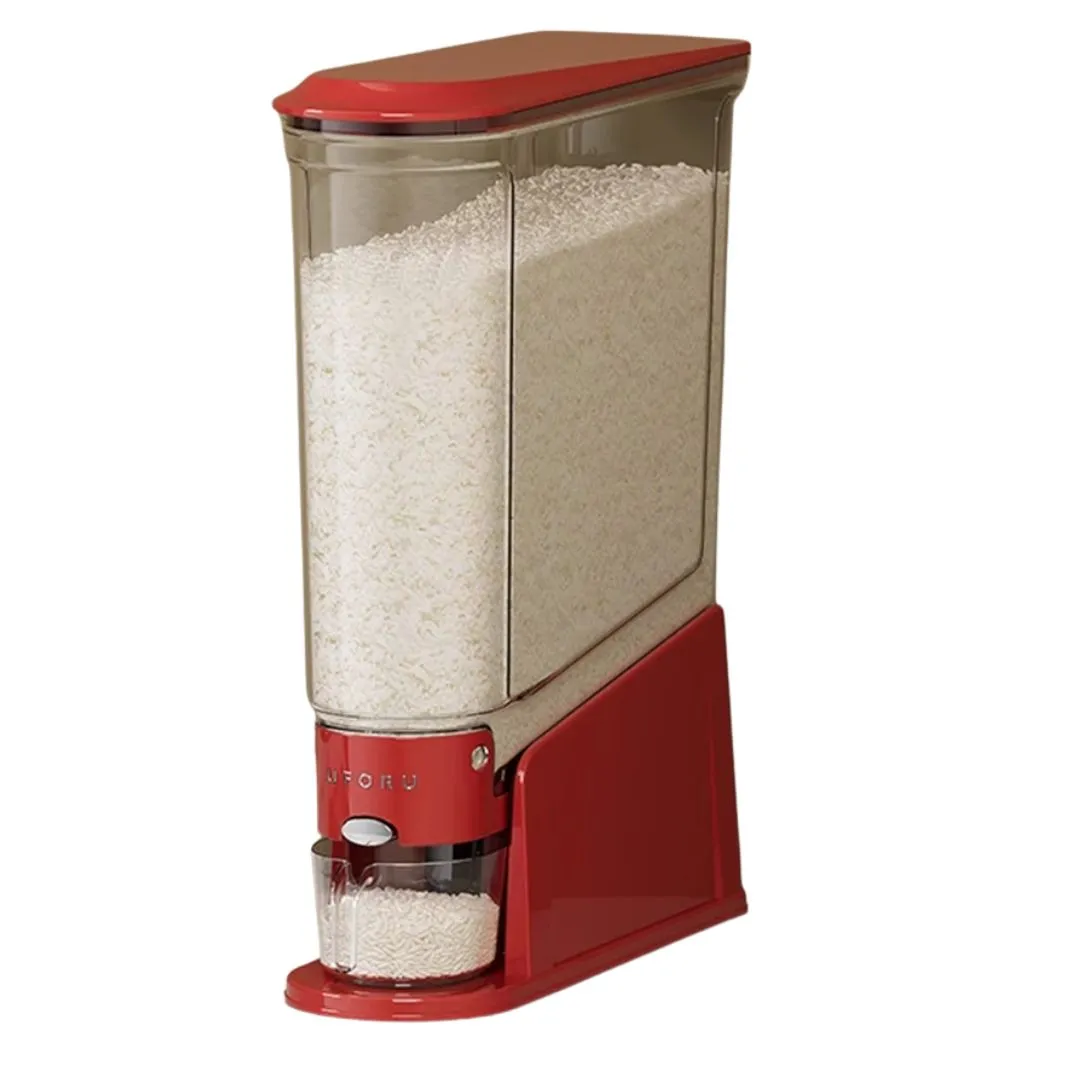 Slim Press-Seal Rice Storage Bin