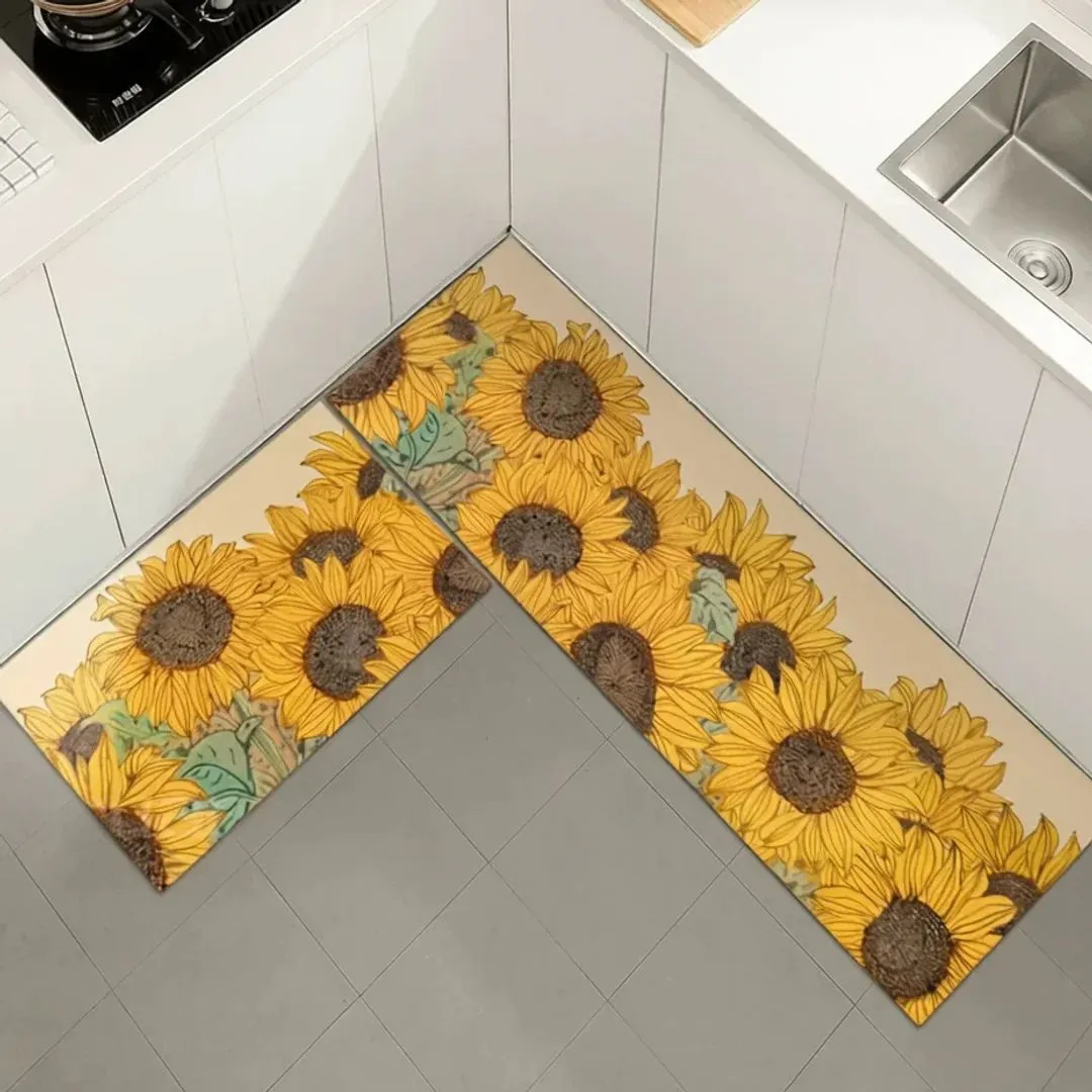 Sunflower Kitchen Mat