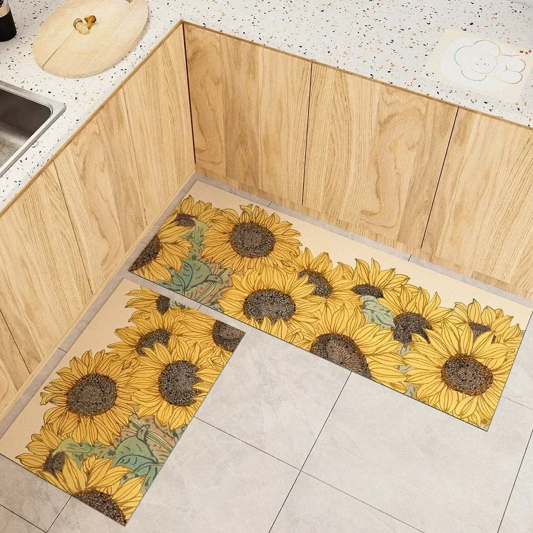Sunflower Kitchen Mat