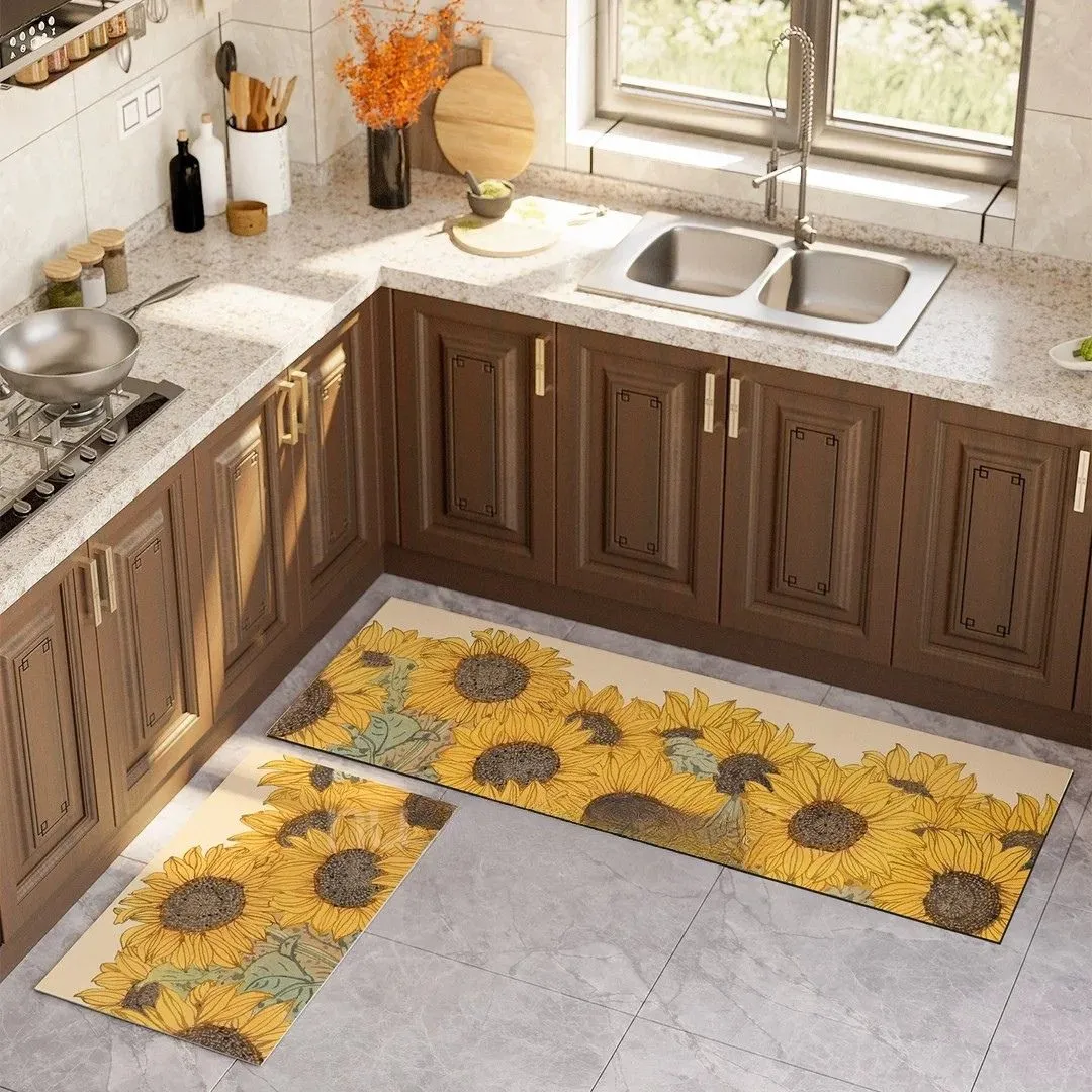 Sunflower Kitchen Mat