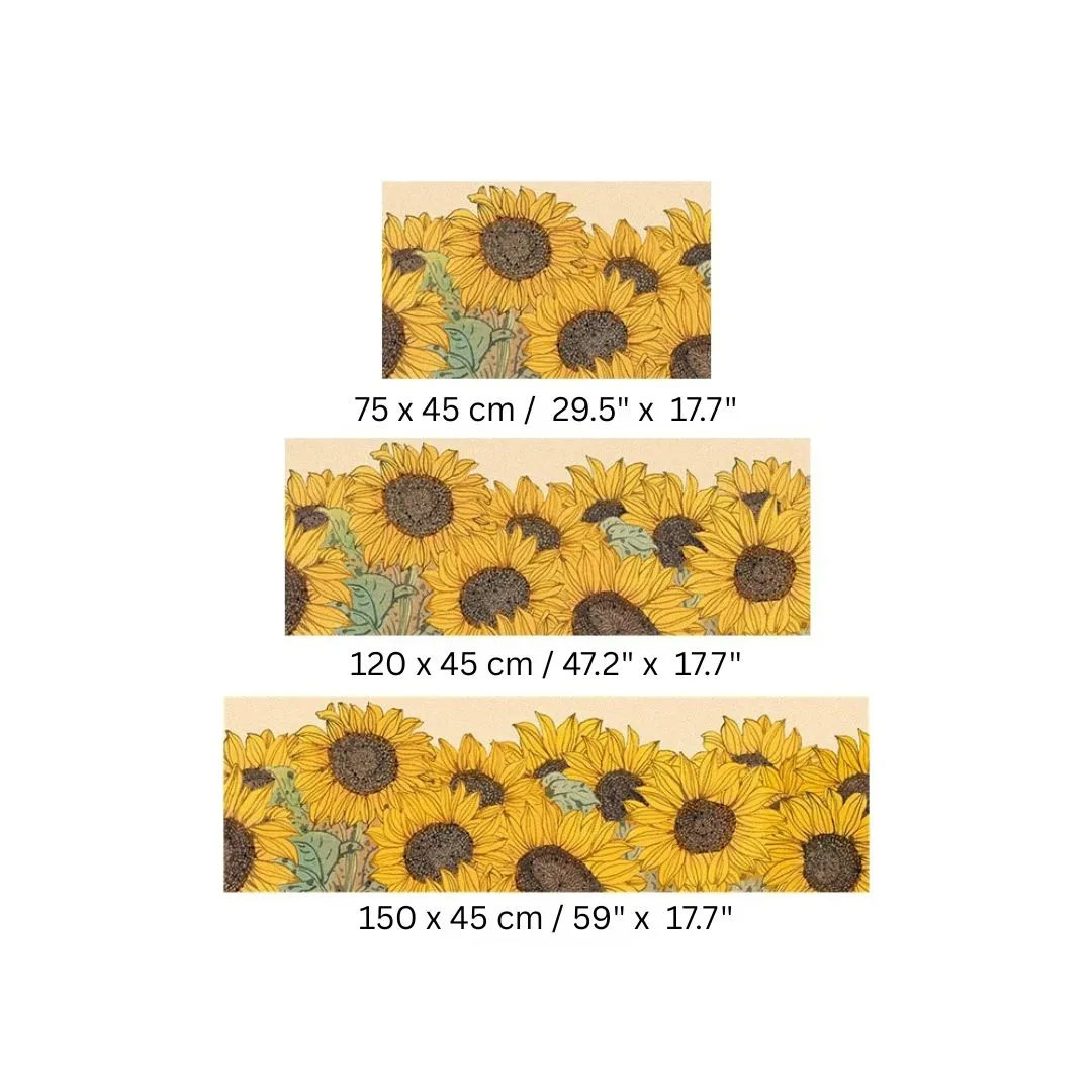 Sunflower Kitchen Mat