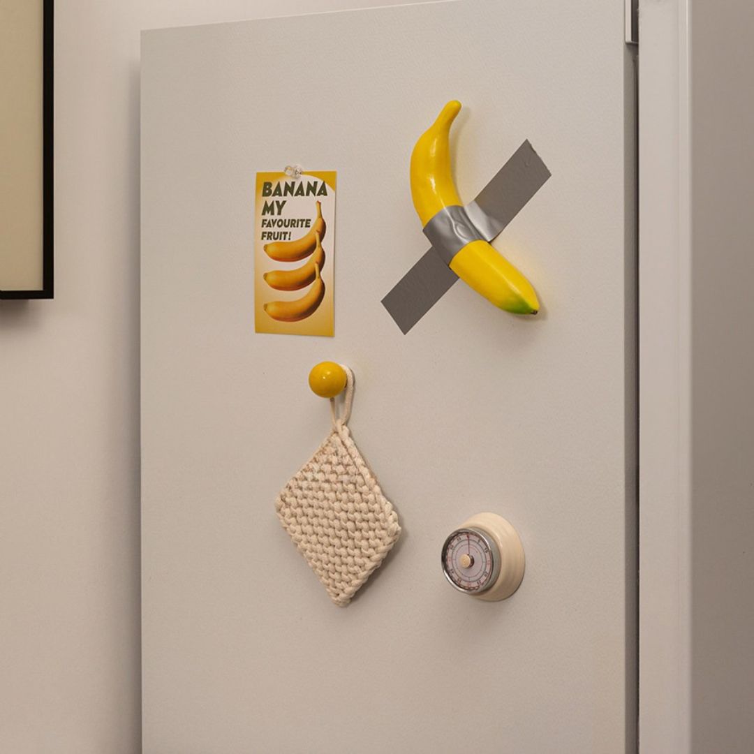 Tape-On 3D Banana Decor