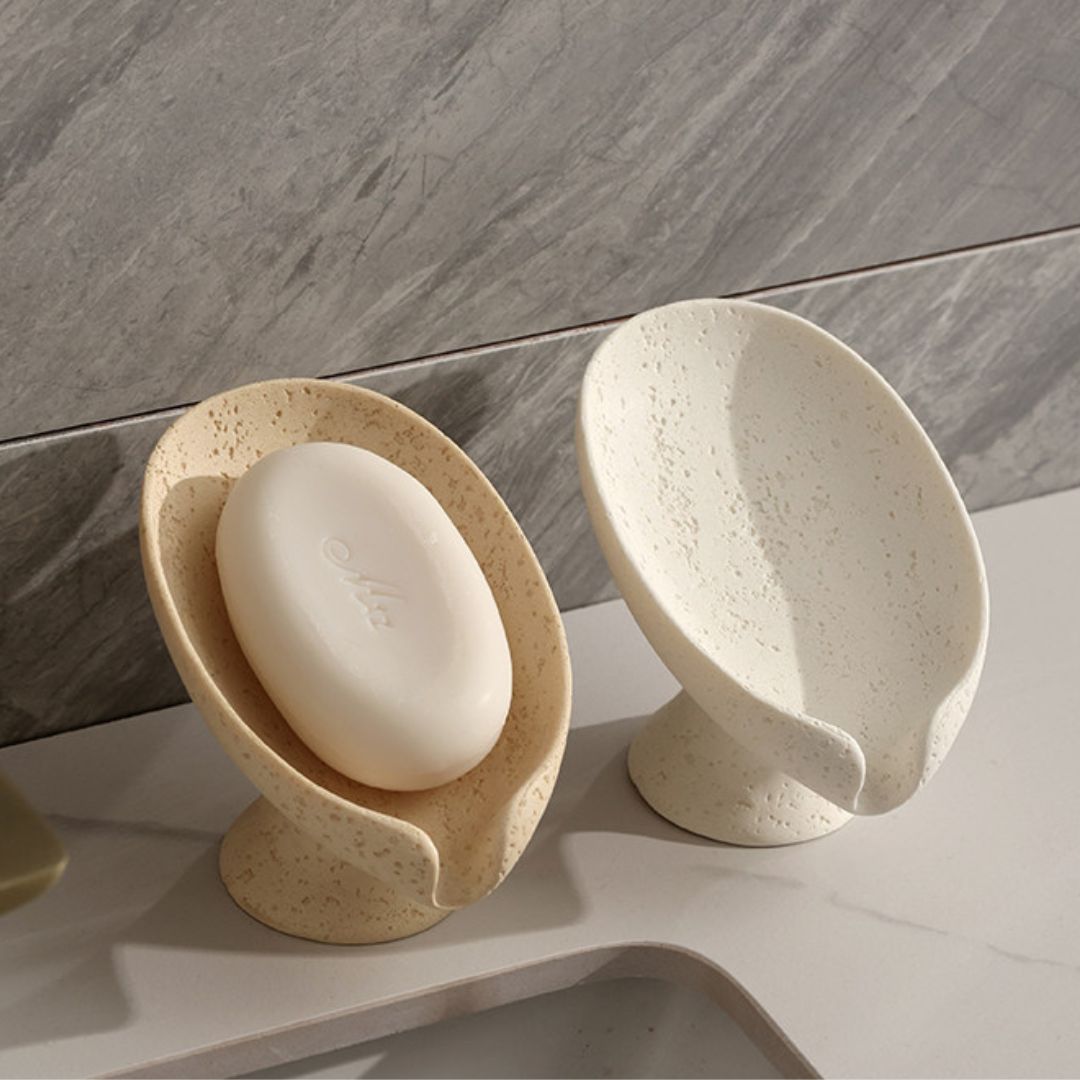 Travertine Lotus Soap Dish