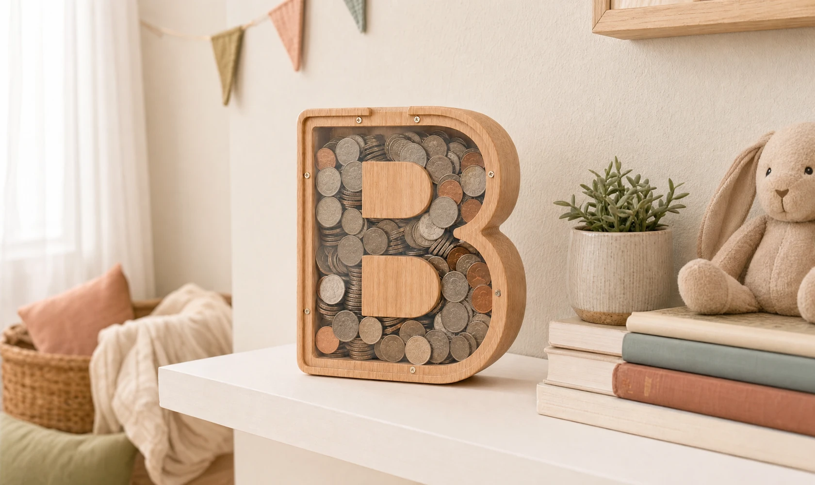 A personalized keepsake that turns any shelf into 