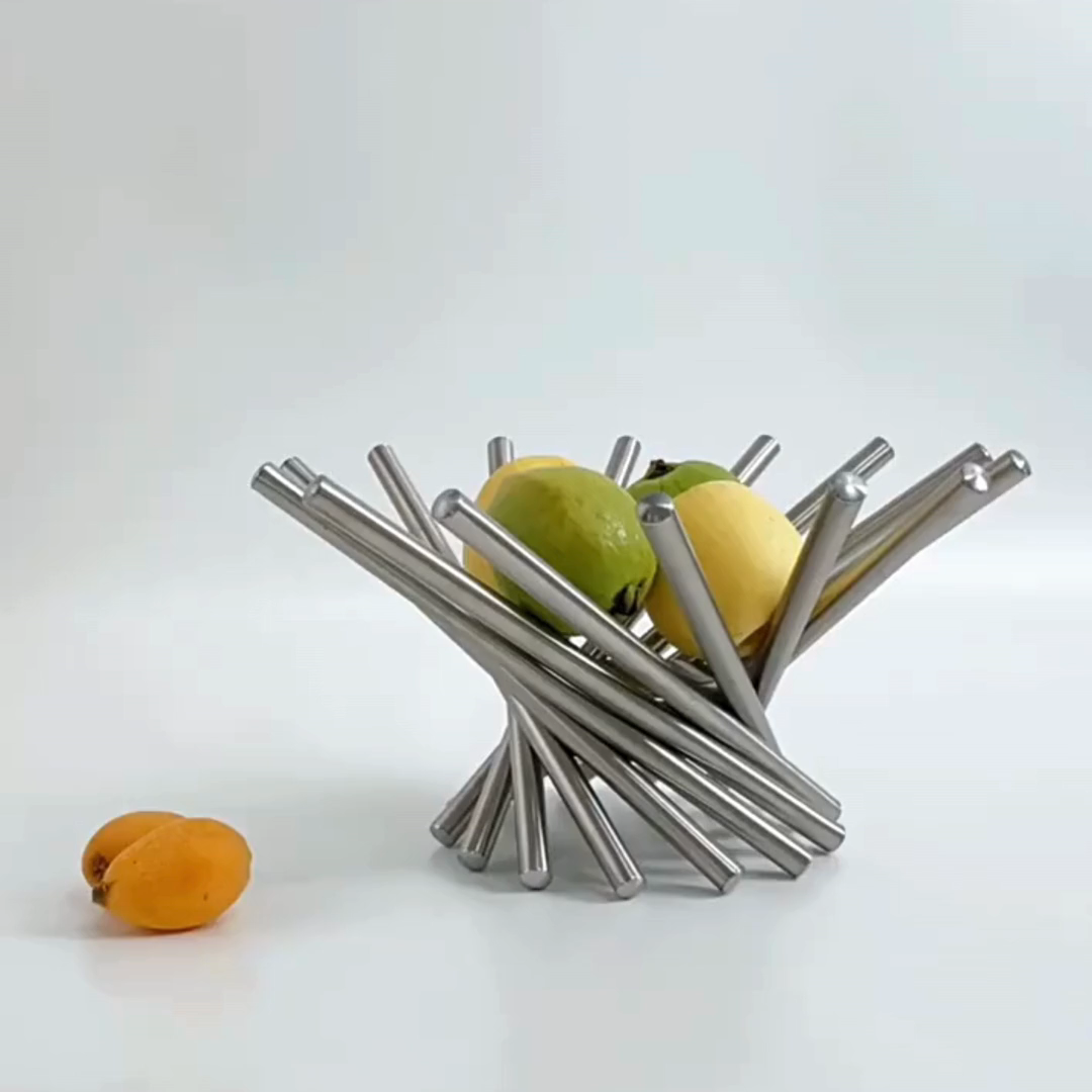 Folding Stainless Steel Fruit Basket