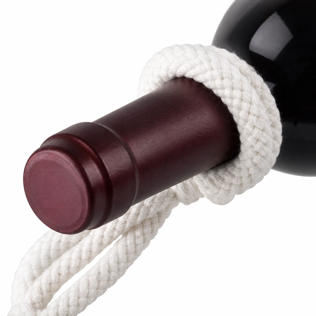 Magic Rope Wine Rack - Knot Detail