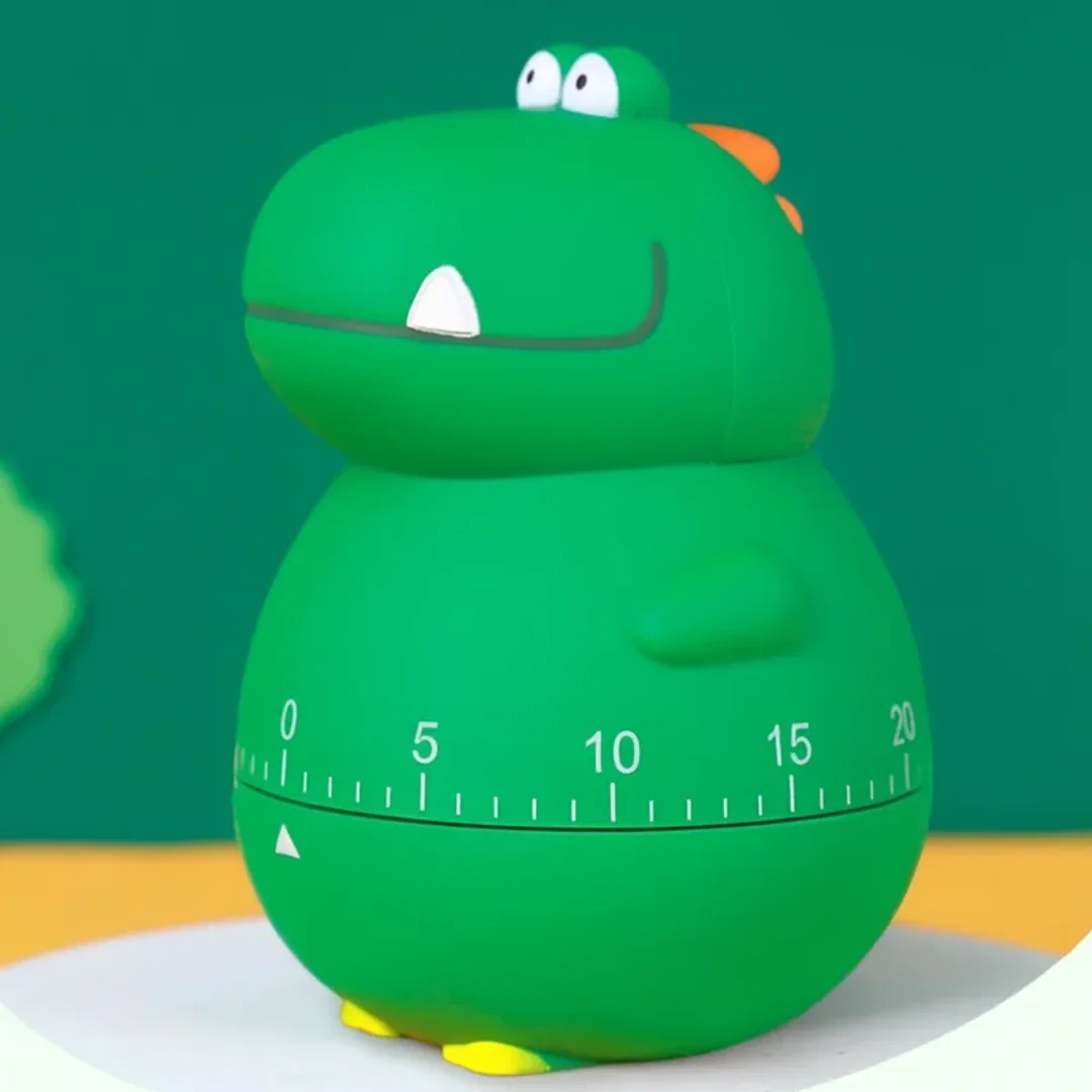 Cute Dinosaur Mechanical Countdown Timer