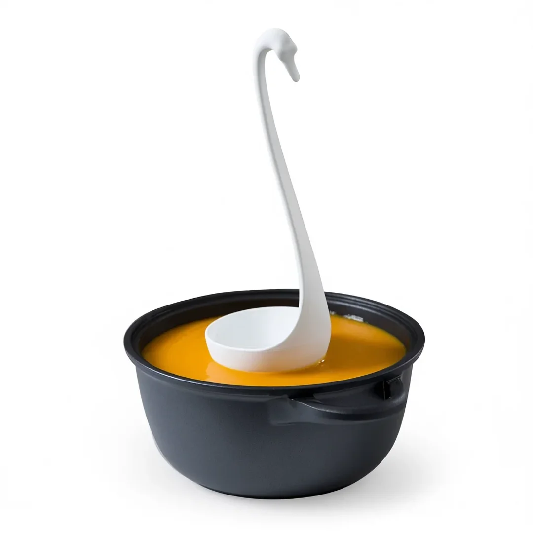 Swanky Floating Swan Ladle