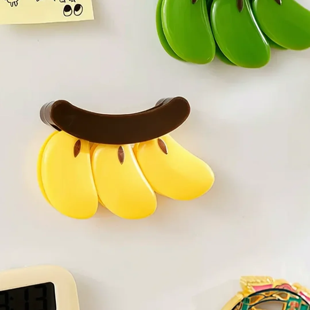 Banana Magnetic Snack Clip Set