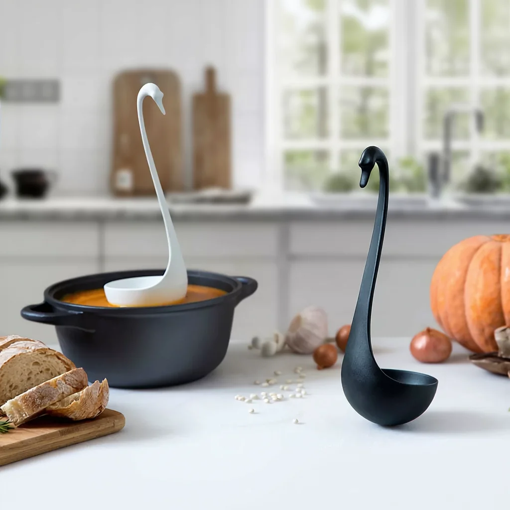 Swanky Floating Swan Ladle
