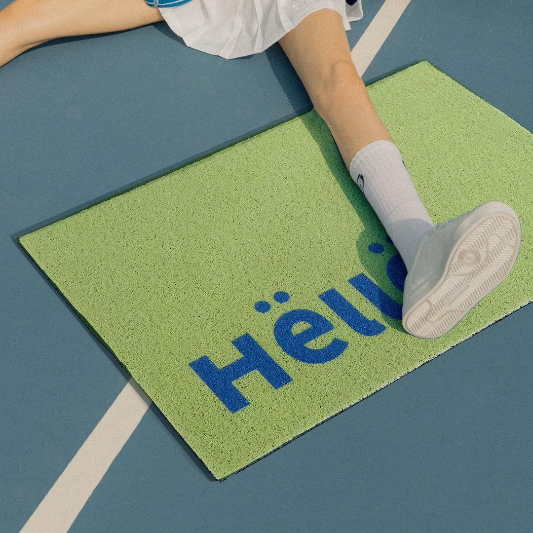 Hello-Print PVC Loop Doormat