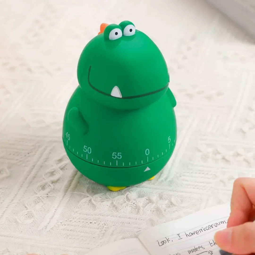 Cute Dinosaur Mechanical Countdown Timer