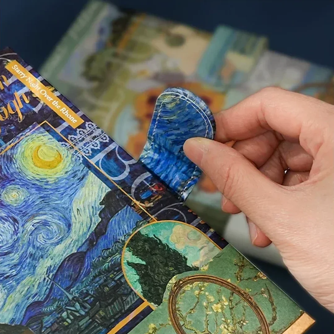 Van Gogh Starry Night Embossed Journal Notebook