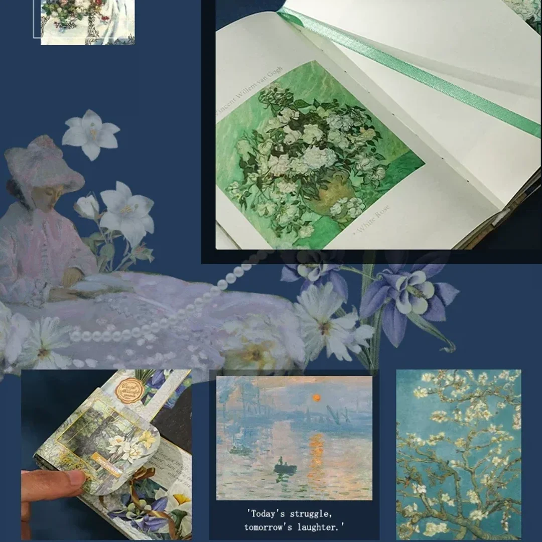 Van Gogh Starry Night Embossed Journal Notebook