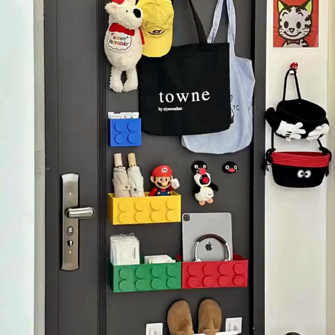 Magnetic Door-Mount Storage Holder