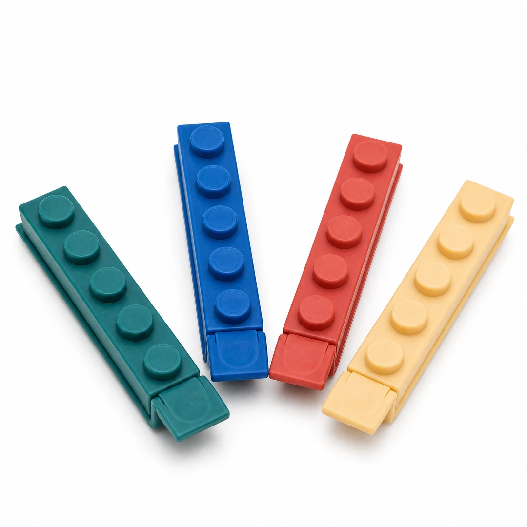 Morandi sealing clip white background - all 4 colors
