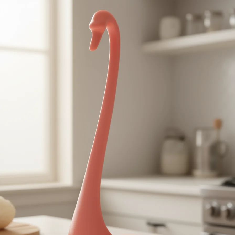 Swanky Floating Swan Ladle