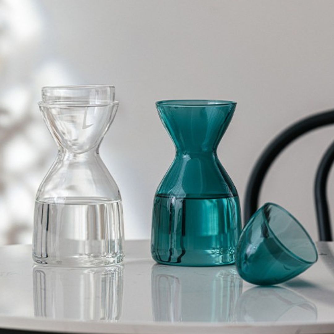Smile Glass Water Jug Set