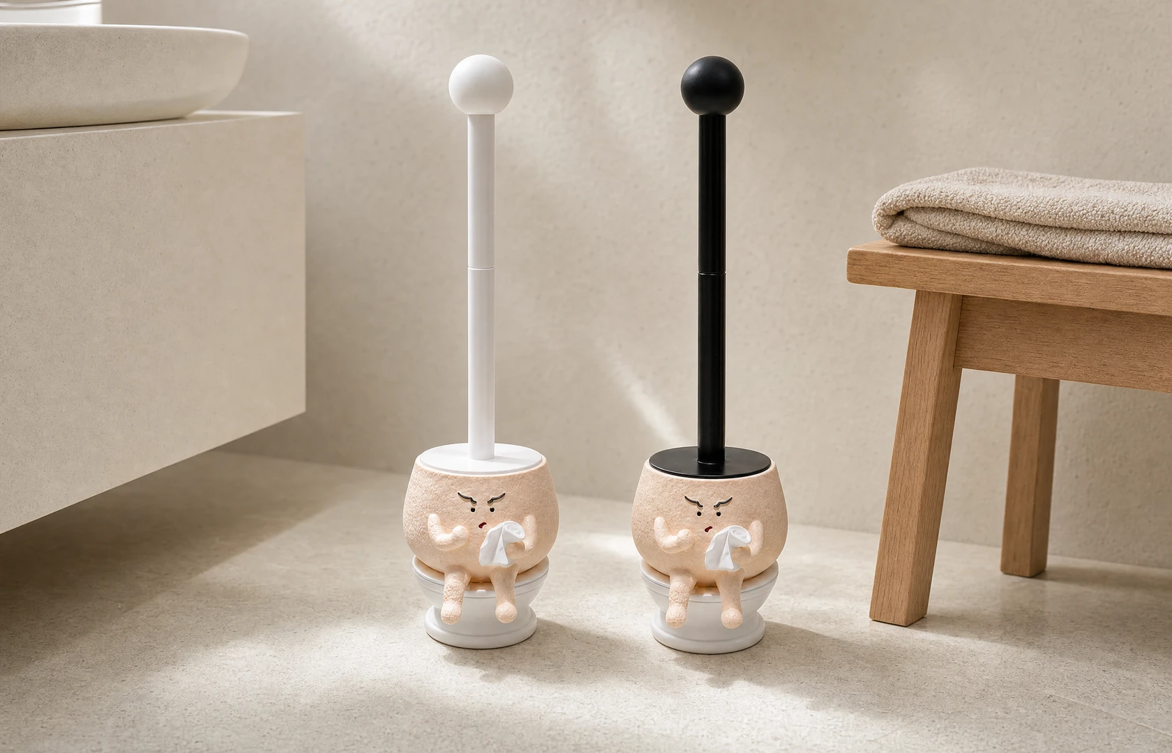 Two Handle Finishes, One Playful Look