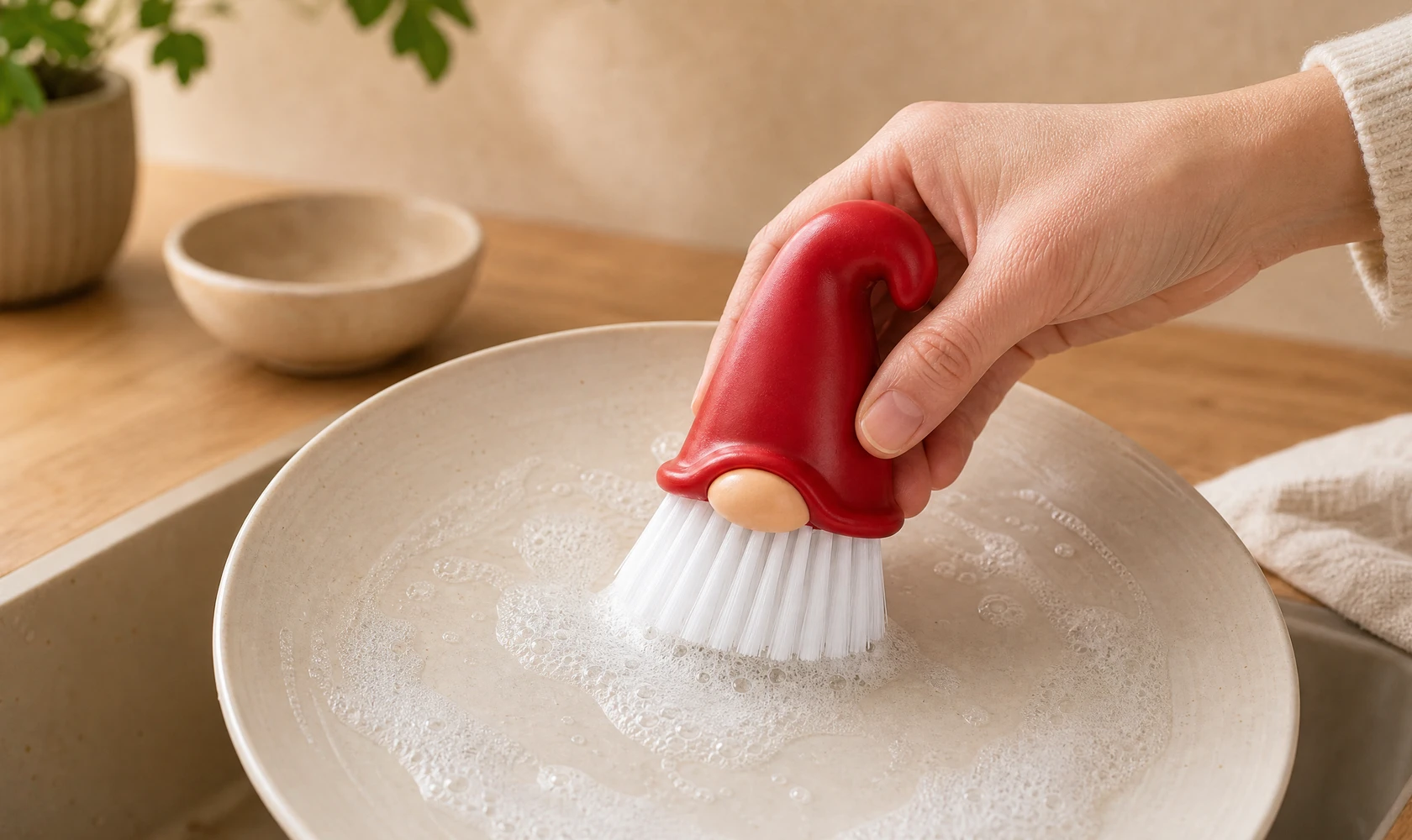 Soft on Dishes, Tough on Grime