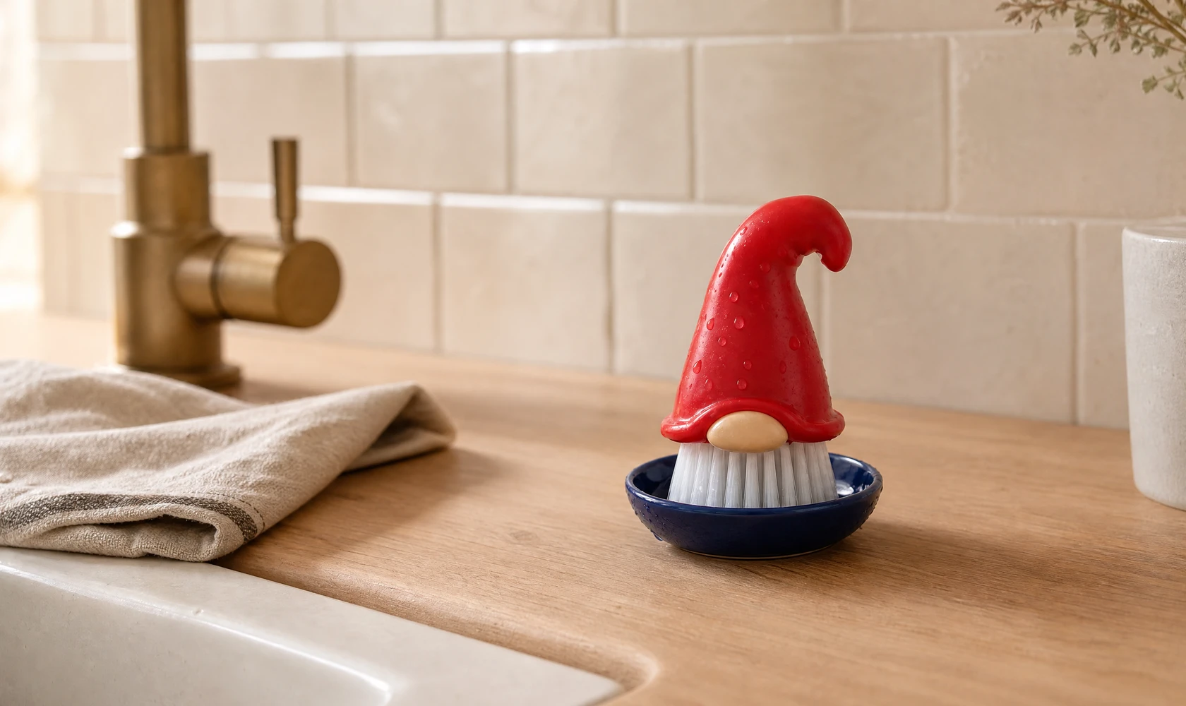 Its Own Drip-Catching Dish