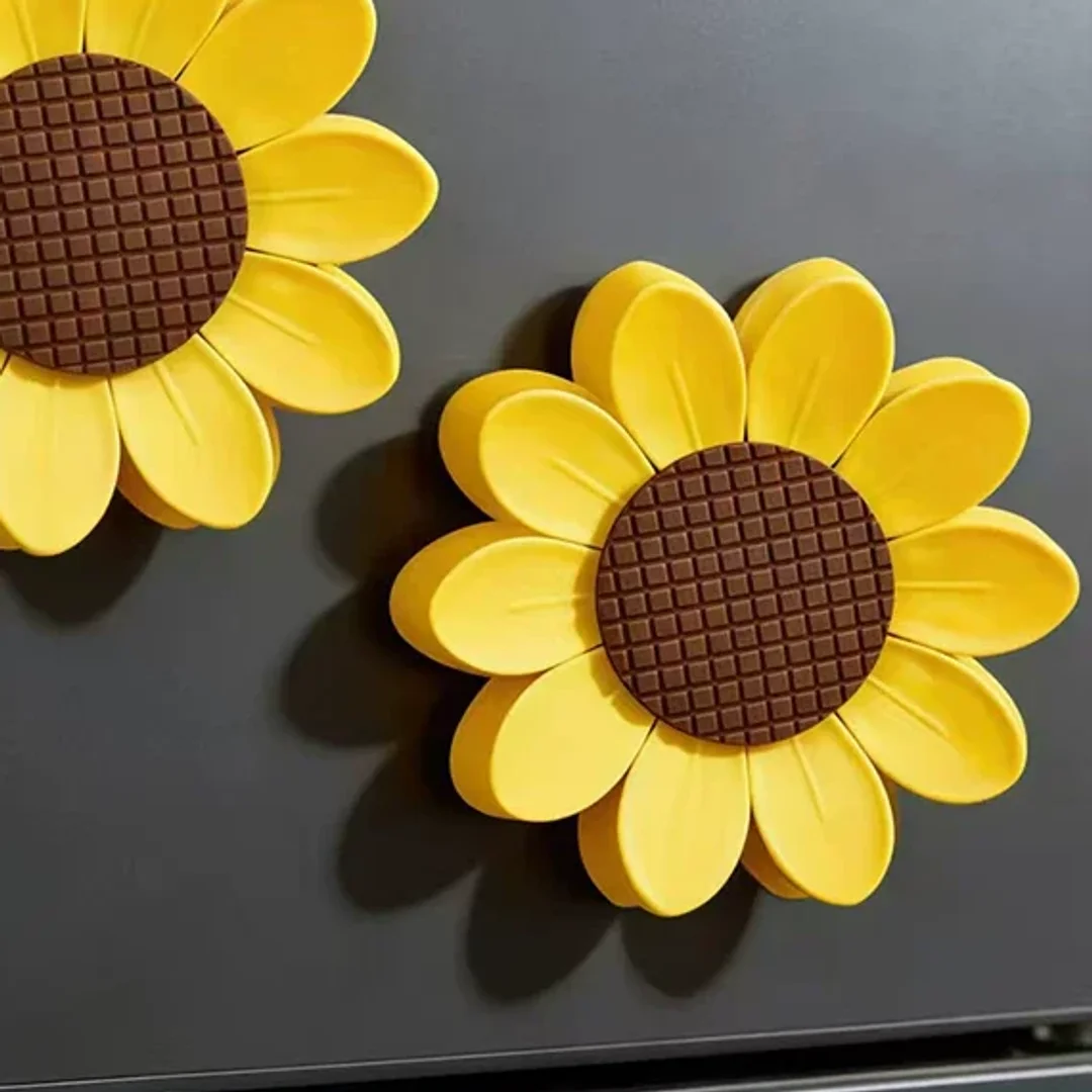 Sunflower Magnetic Bag Clips