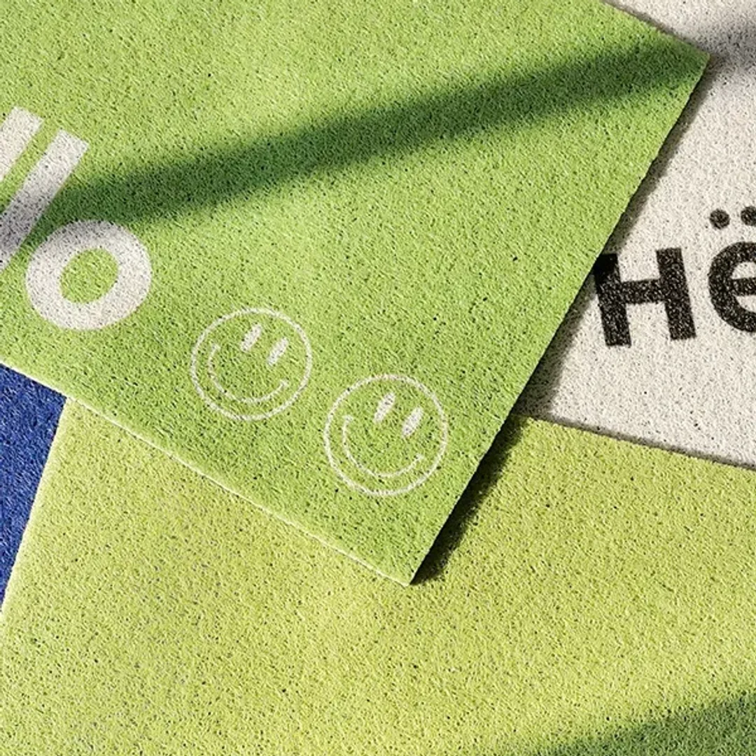 Hello-Print PVC Loop Doormat