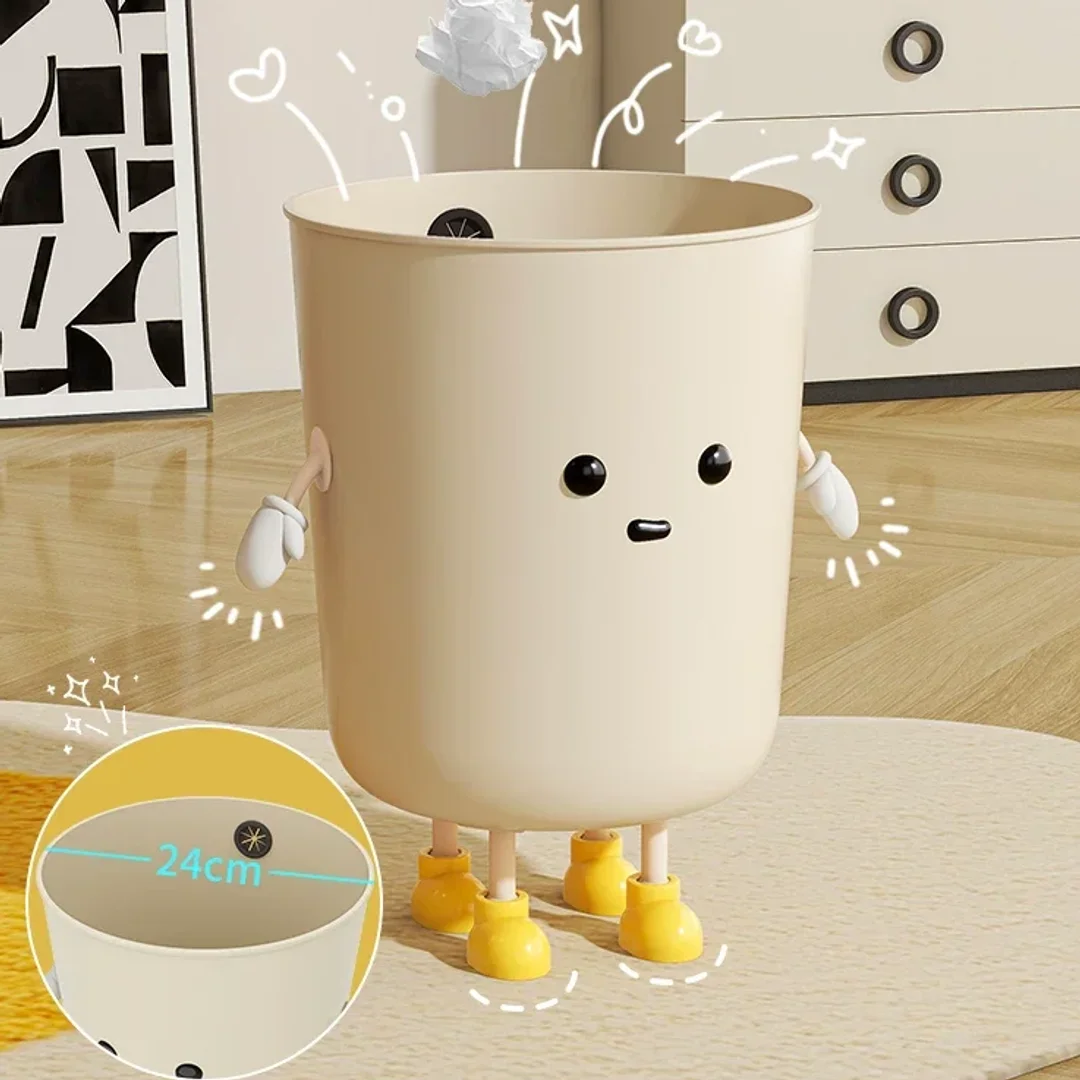 Cartoon Creative Trash Can