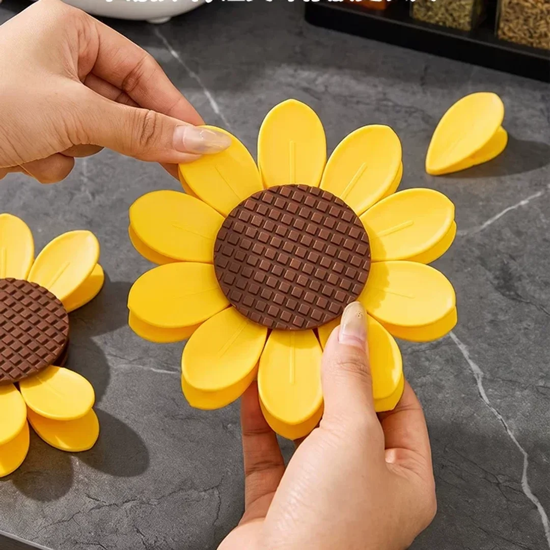 Sunflower Magnetic Bag Clips