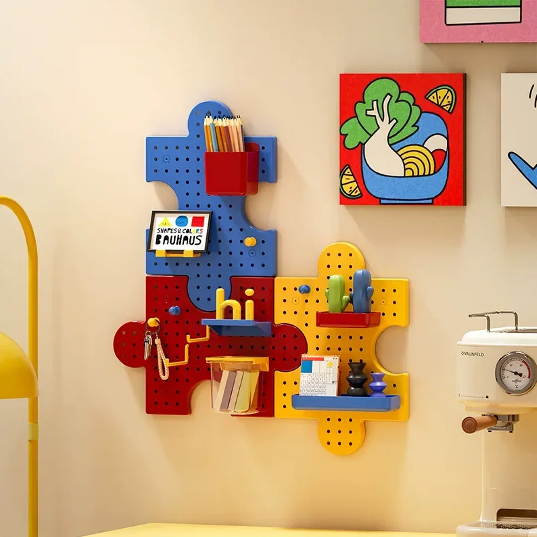 Dopamine Pegboard Wall Shelf