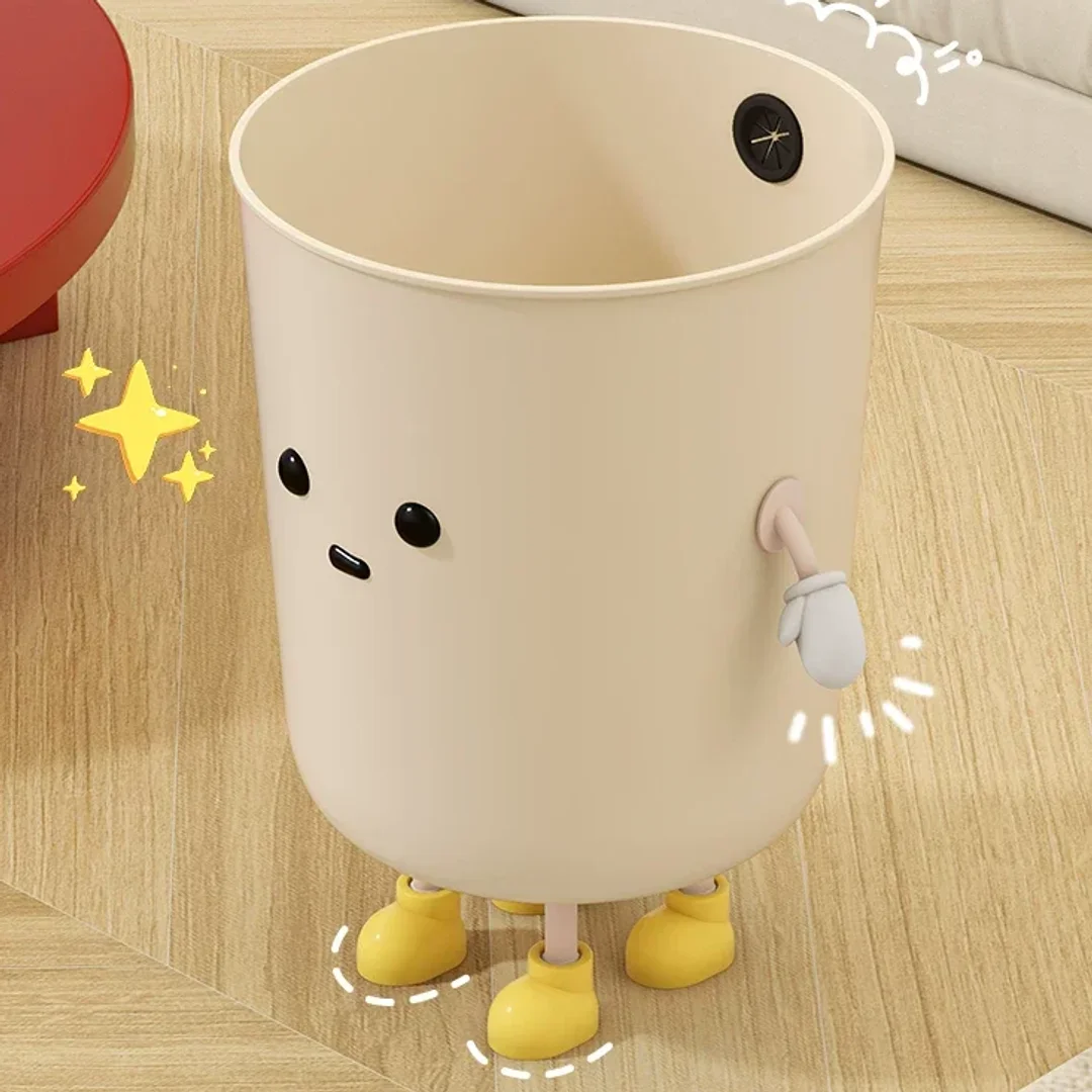 Cartoon Creative Trash Can