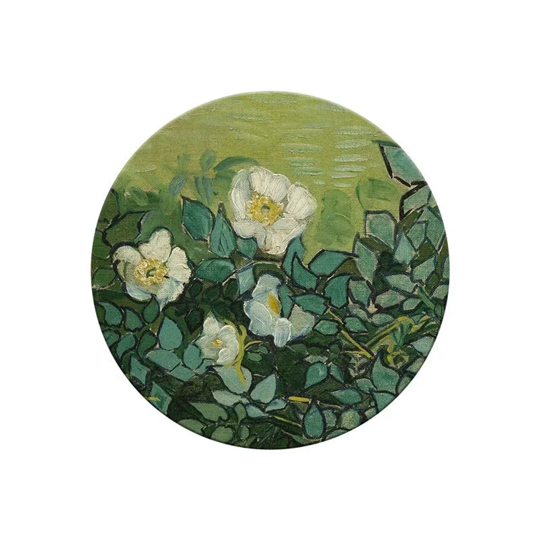 Van Gogh Round Diatomite Coaster