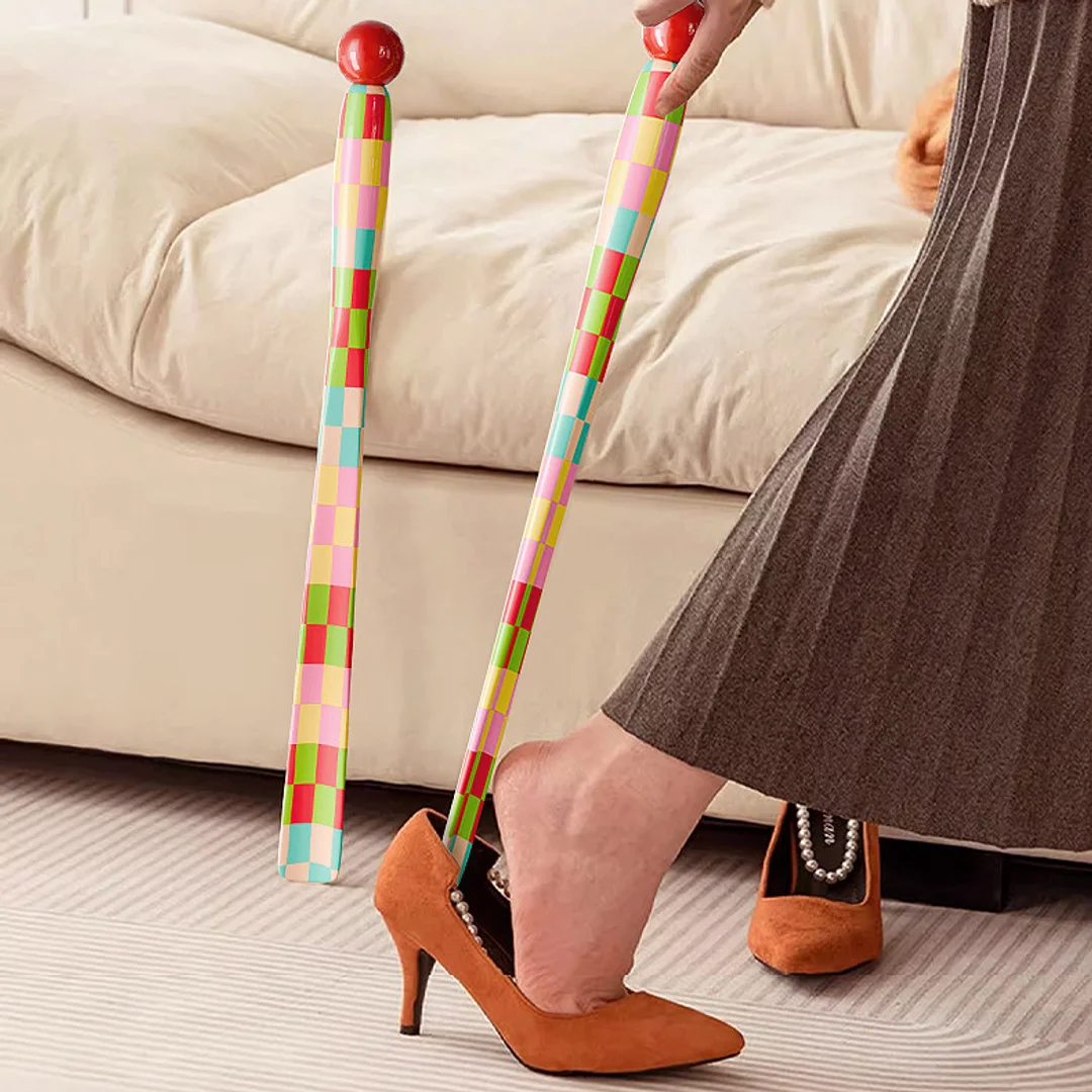 Long-Handle Ergonomic Shoe Horn