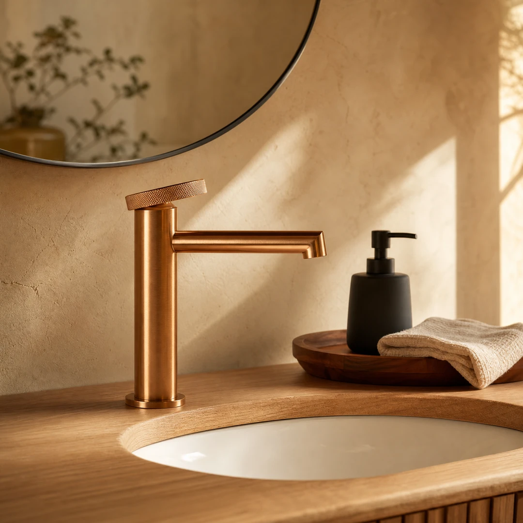 Orno Anello Ring Basin Faucet – Lifestyle Scene 2