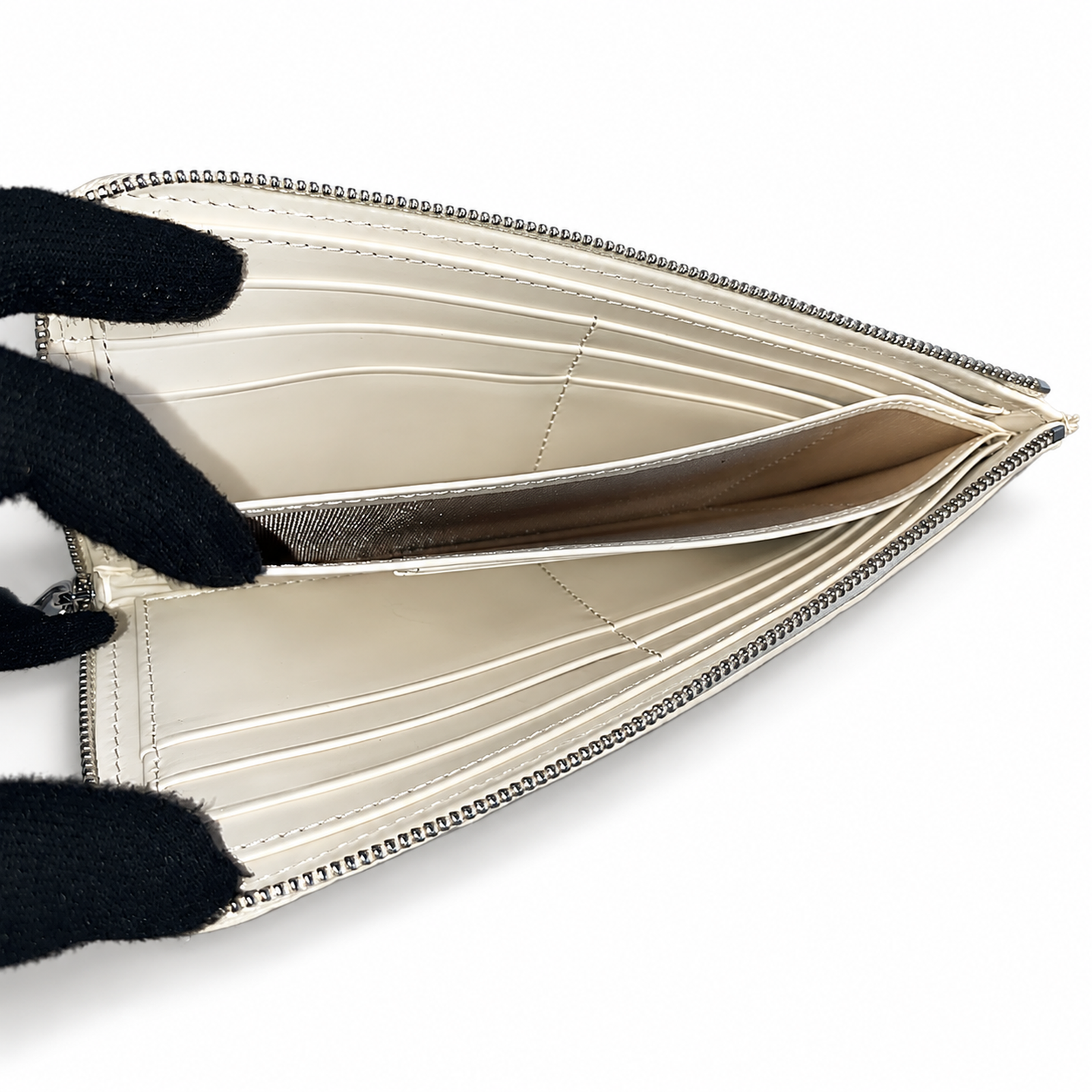 クロコダイル 長財布 L字ファスナー ヒマラヤ染め SZ-1756HY