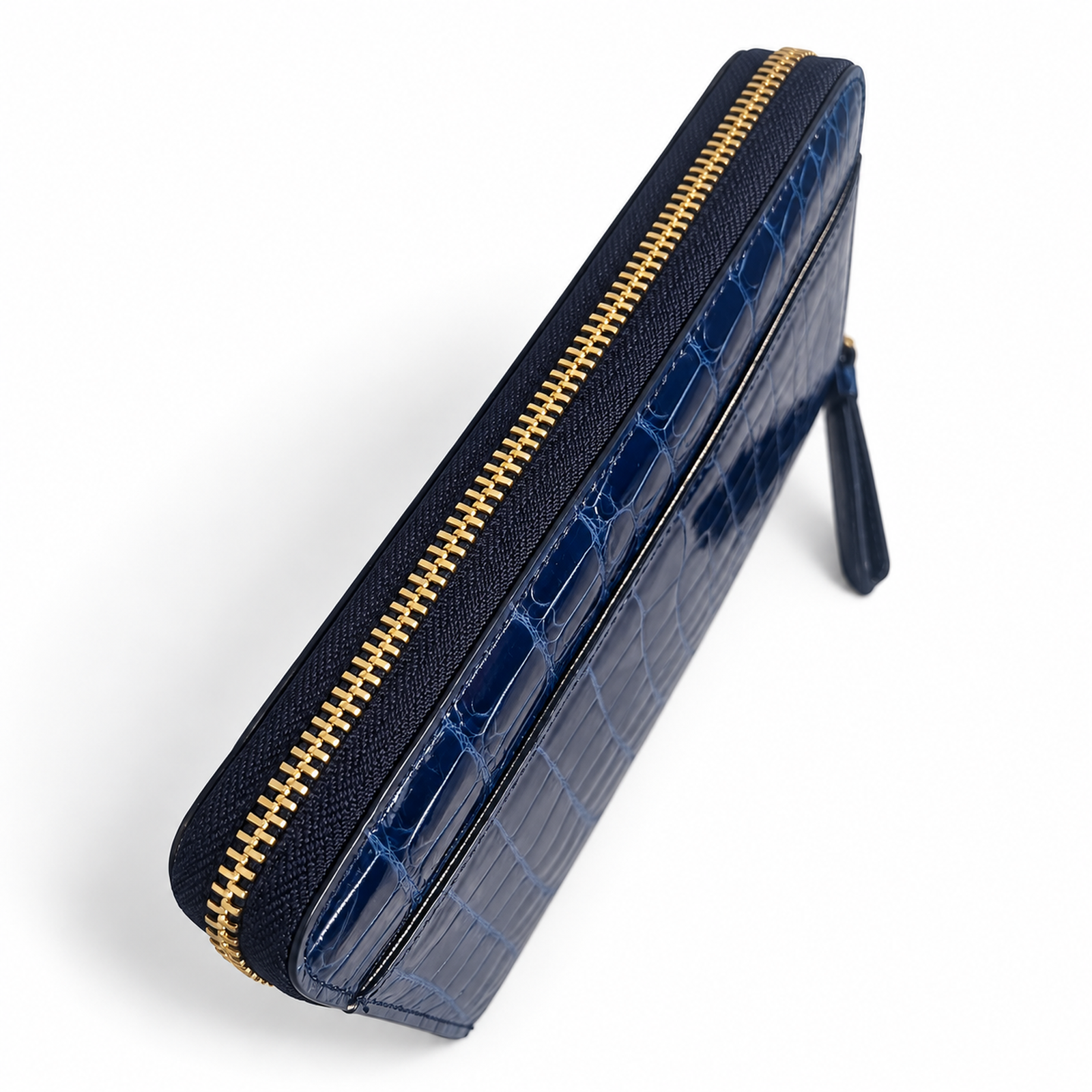 クロコダイル 長財布 ラウンドファスナー シャイニング仕上げ JT-260609-ROCODILEC