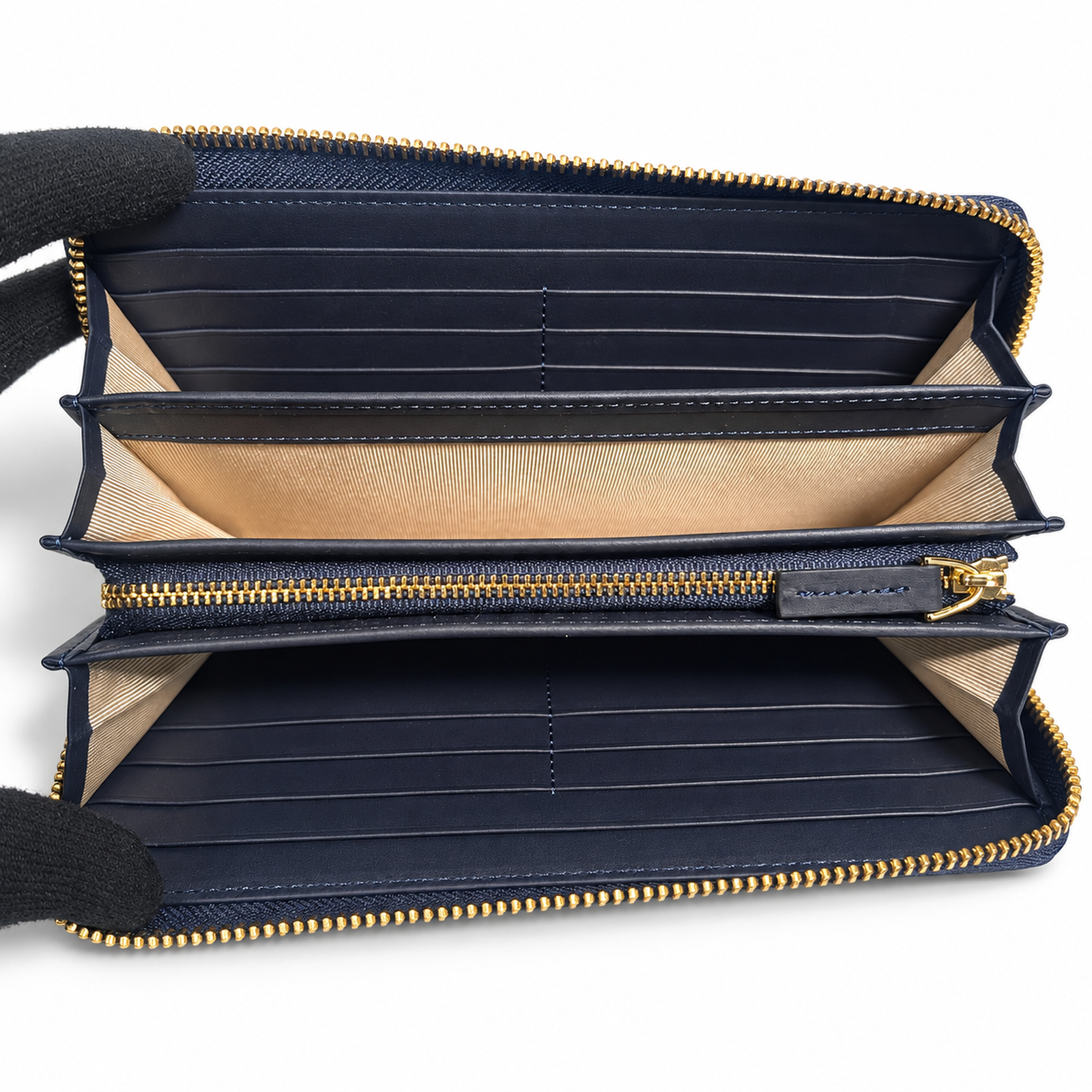 クロコダイル 長財布 ラウンドファスナー シャイニング仕上げ JT-260609-ROCODILEC