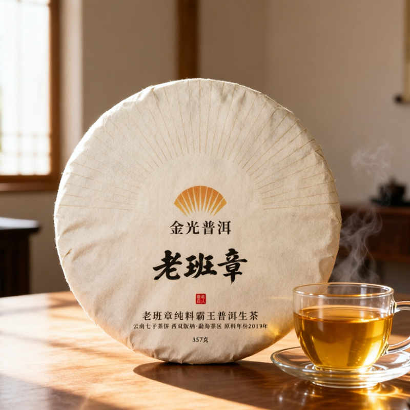 無量壽·景邁山古樹蘭香普洱生茶 普洱茶區2020年 雲南七子茶餅普洱茶