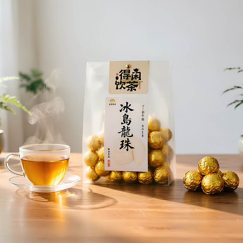 冰島龍珠 普洱生茶 袋装（500克）