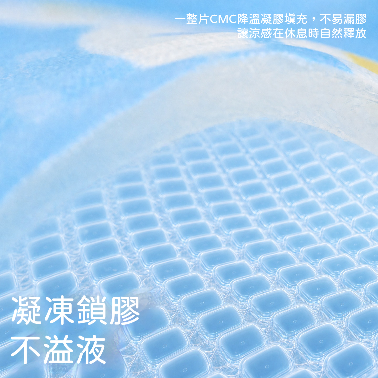 寵物降溫凝膠涼墊｜夏日消暑冰墊・犬貓通用透氣防水涼感睡墊
