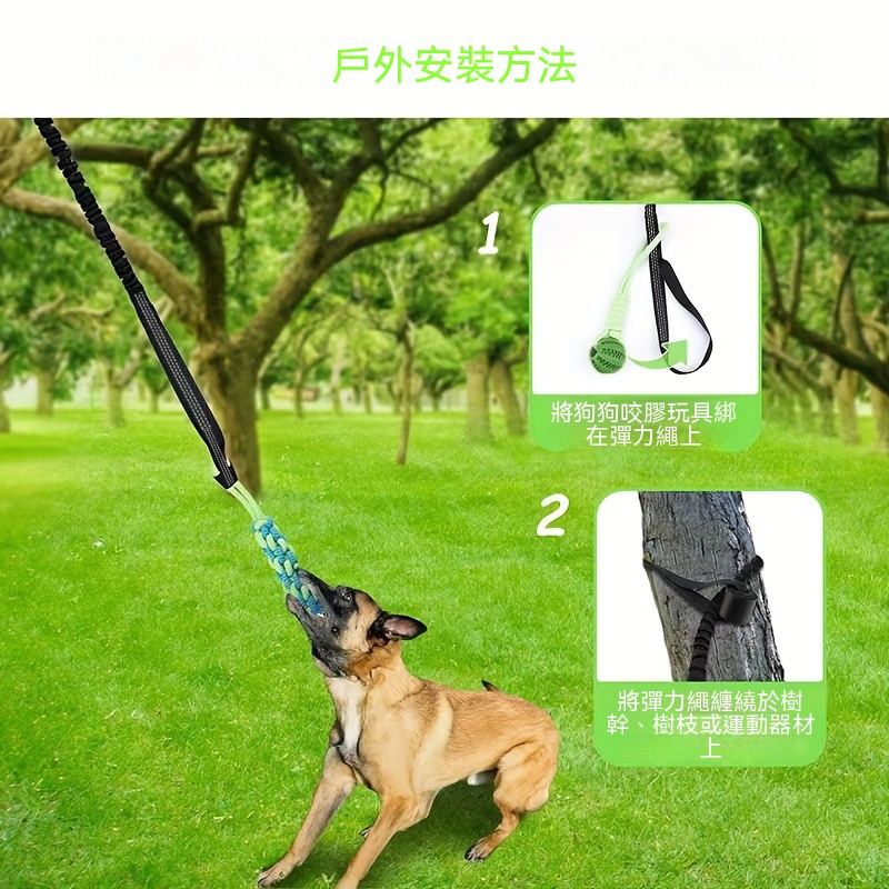 全網爆款！耐咬咬繩咬球 狗狗磨牙潔齒 玩樂拔河一次滿足