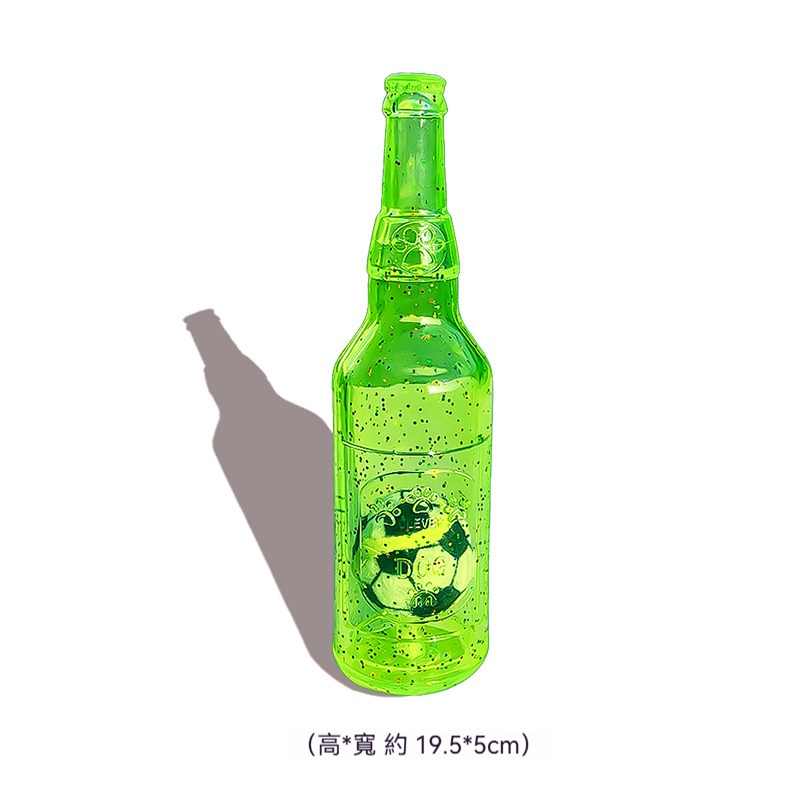 閃粉發聲網球瓶子｜寵物互動發光玩具・狗狗耐咬解悶玩具